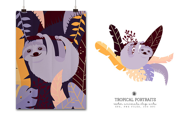 Tropical Portraits in Illustrations - product preview 4