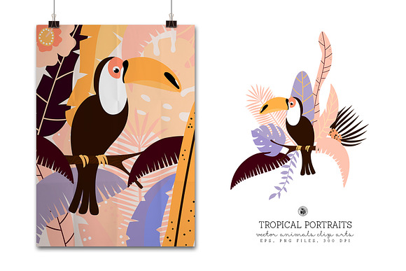 Tropical Portraits in Illustrations - product preview 5