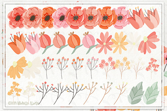 Spring Love 01 Graphics & Font Pack in Illustrations - product preview 3