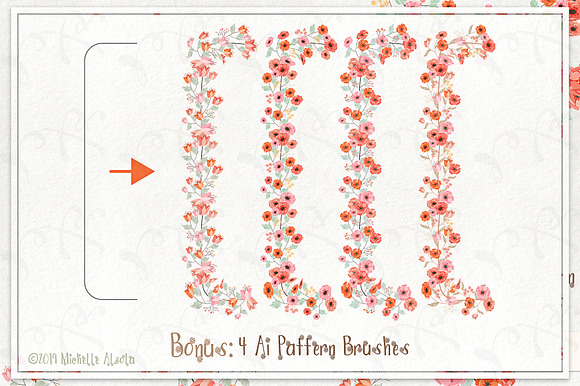 Spring Love 01 Graphics & Font Pack in Illustrations - product preview 8