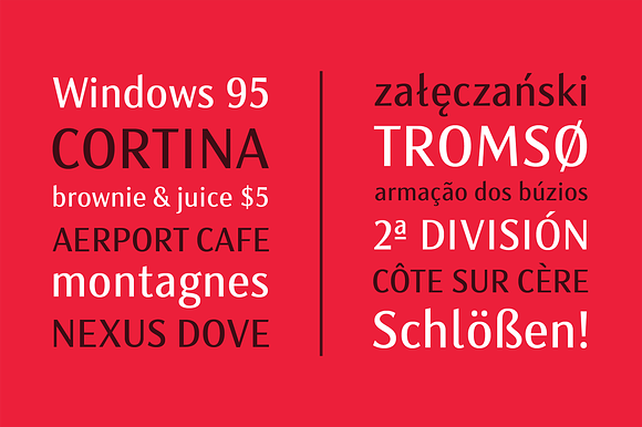 Zoran — Elegant Sans-Serif Font in Sans-Serif Fonts - product preview 1