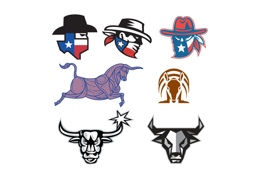 Texas Icons and Mascots Collection