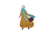 Modern Arab Woman in Traditional