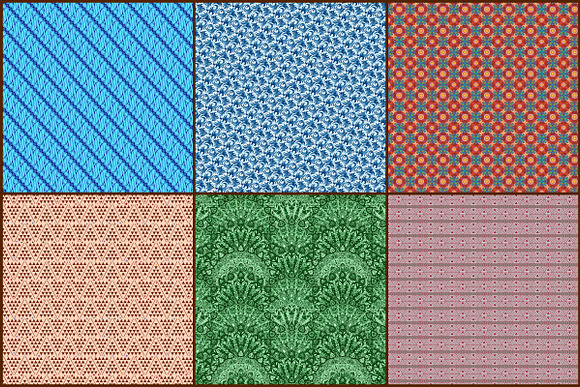 Boho Tribal Digital Papers in Patterns - product preview 2