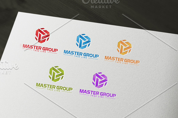 Master Group Logo in Logo Templates - product preview 3
