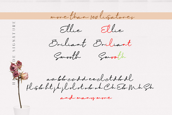 Maddison - Handmade Signature in Script Fonts - product preview 2