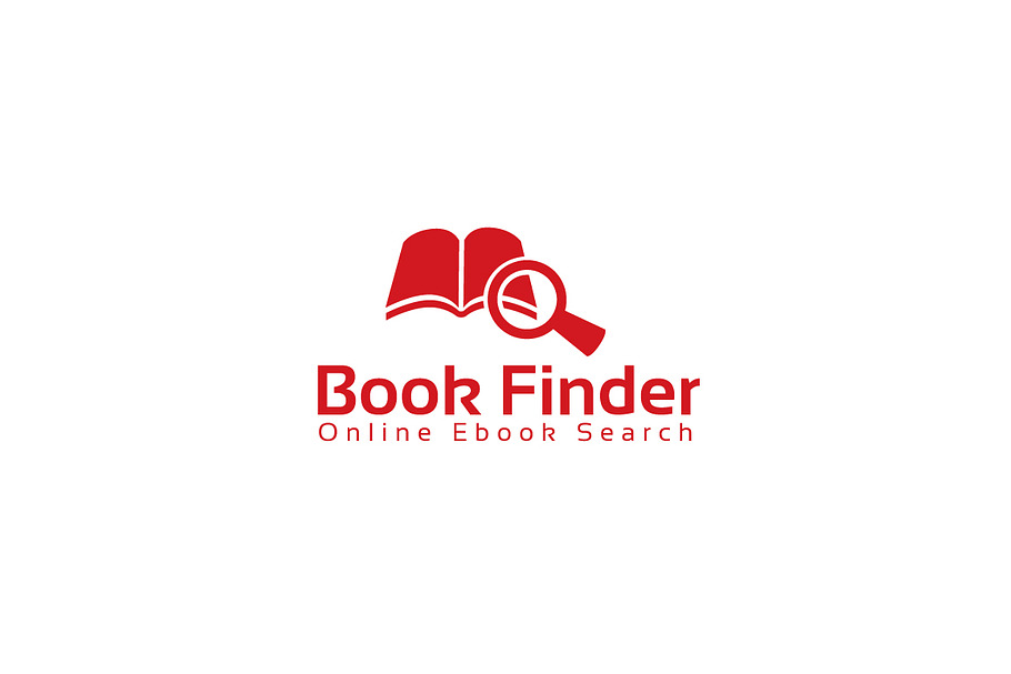 Book Finder Logo Template