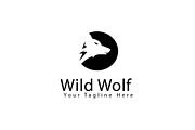 Wild Wolf Logo Template