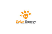 Solar Energy Logo Template