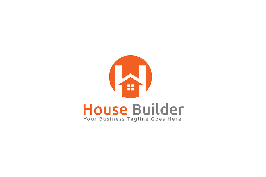 House Builder Logo Template in Logo Templates - product preview 8