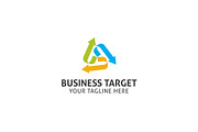 Business Target Logo Template