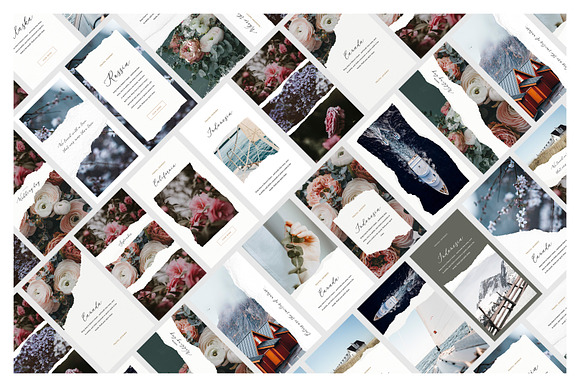 Ripped Papers — Instagram Templates in Instagram Templates - product preview 2