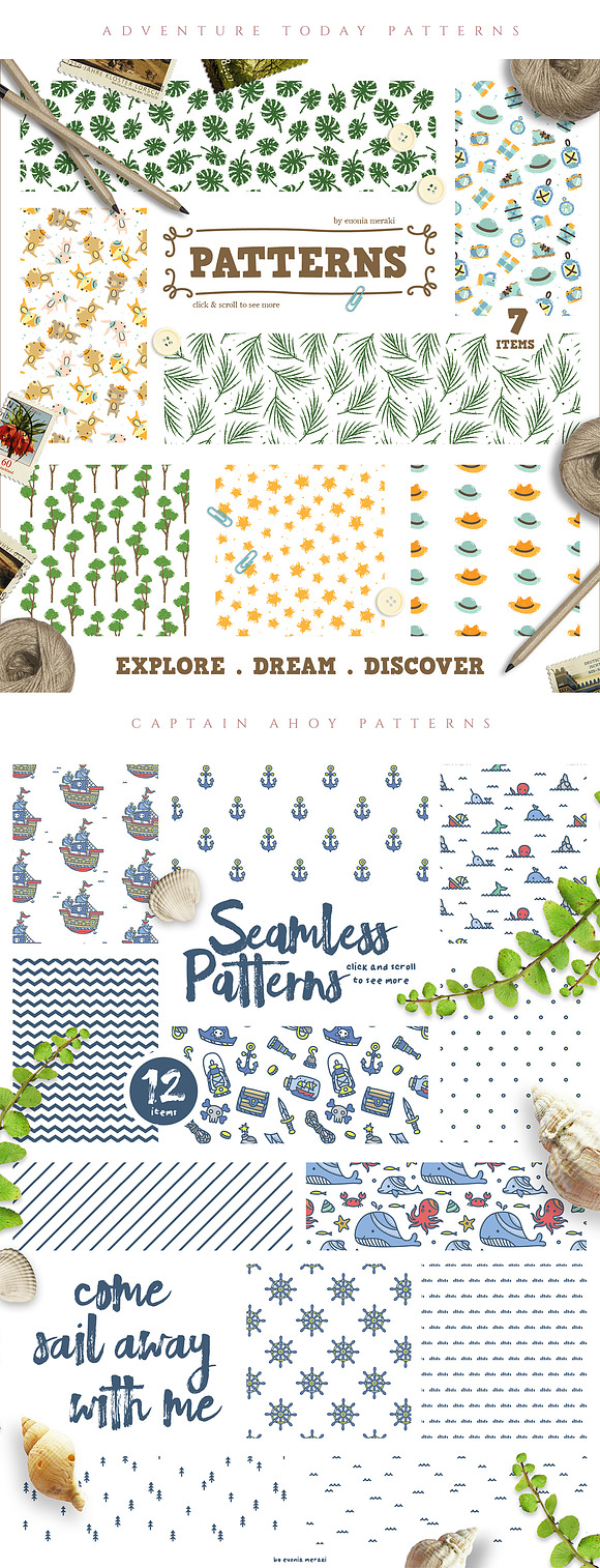 Beautiful Pattern Bundle - 265 in 1 in Patterns - product preview 8