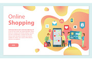 Online Shopping People Choosing