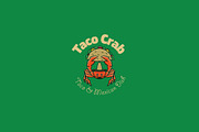 Taco Crab Logo Template