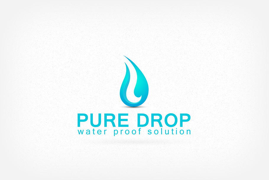 Water Drop Logo in Logo Templates - product preview 8
