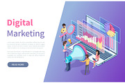 Digital Marketing Online Web Page