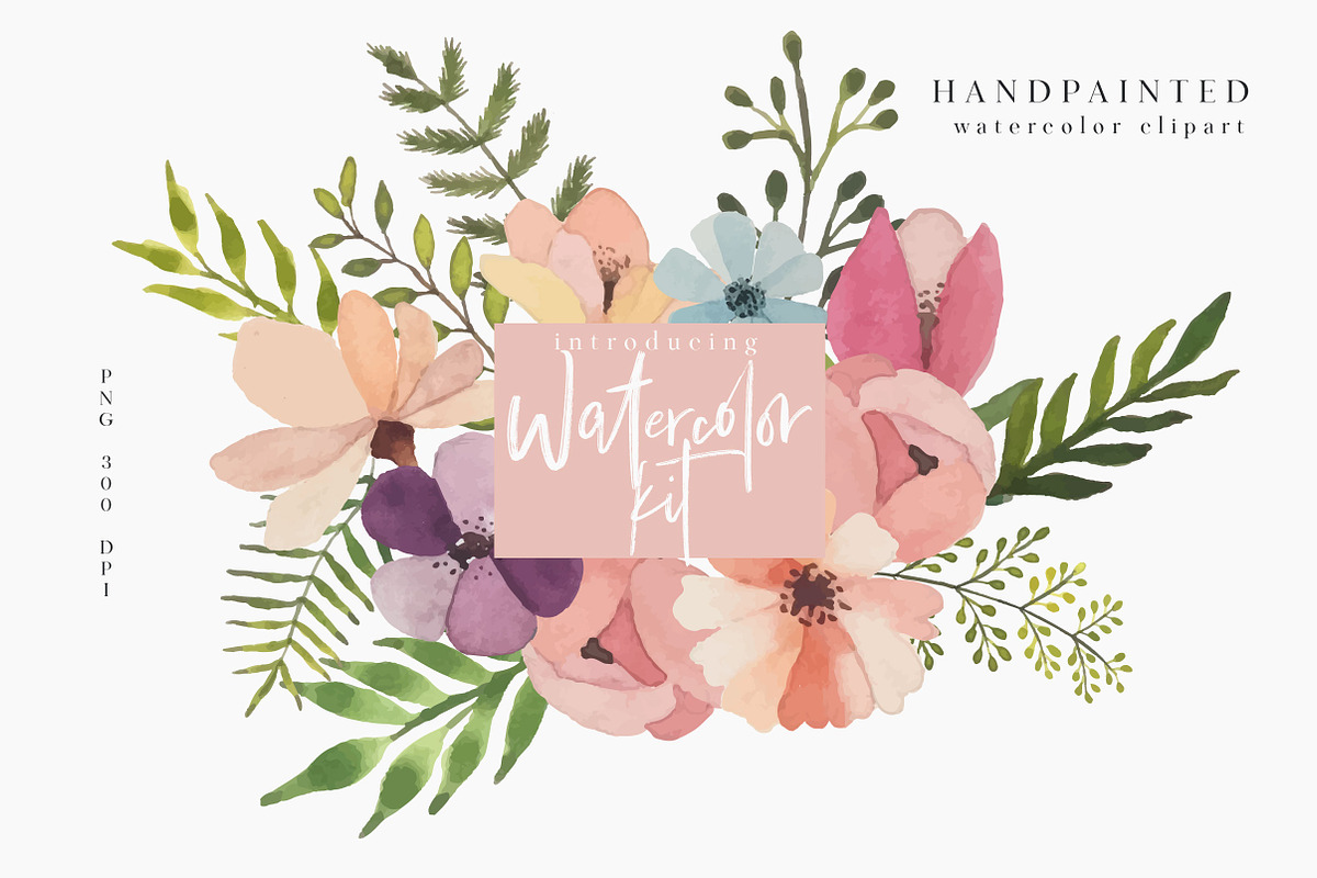 Watercolor Kit in Illustrations - product preview 8