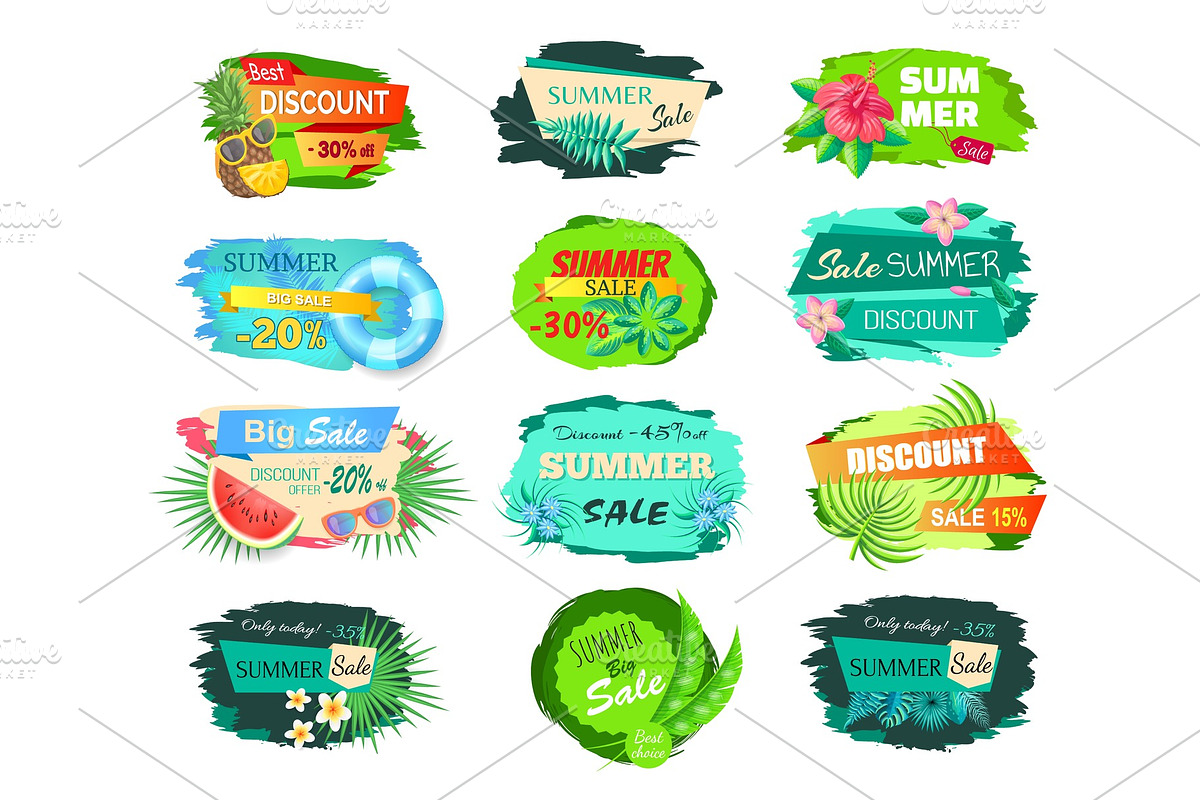 Best Discount Thirty Percent Vector in Illustrations - product preview 8