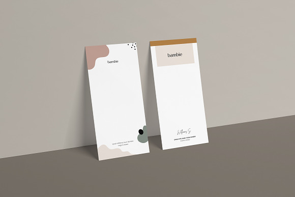 Bambie Brand Identity Pack in Stationery Templates - product preview 1