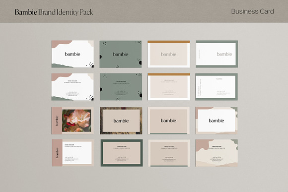 Bambie Brand Identity Pack in Stationery Templates - product preview 4
