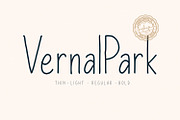 Vernal Park Font Family