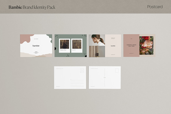 Bambie Brand Identity Pack in Stationery Templates - product preview 12