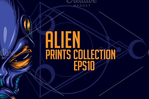 Alien prints collection