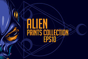 Alien prints collection