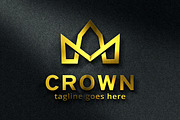Simple Crown Logo Template