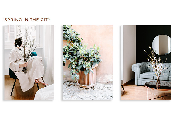 LADY BOSS - SPRING IN THE CITY. v7 in Instagram Templates - product preview 20