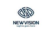 Letter N Logo / Vision Logo Template