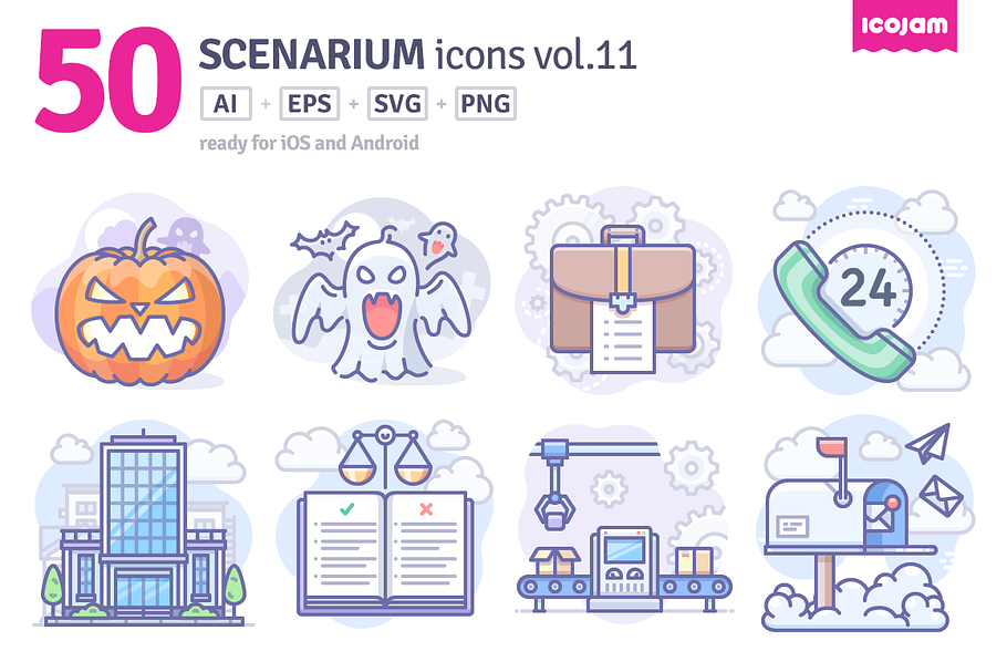 Scenarium icons vol.11 in Halloween Icons - product preview 8