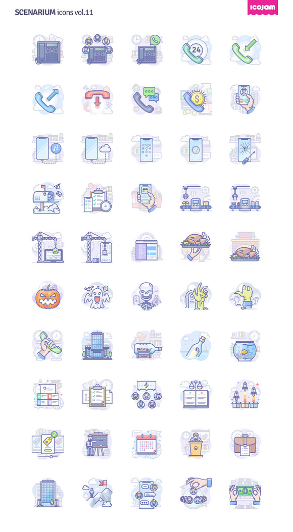 Scenarium icons vol.11 in Halloween Icons - product preview 1