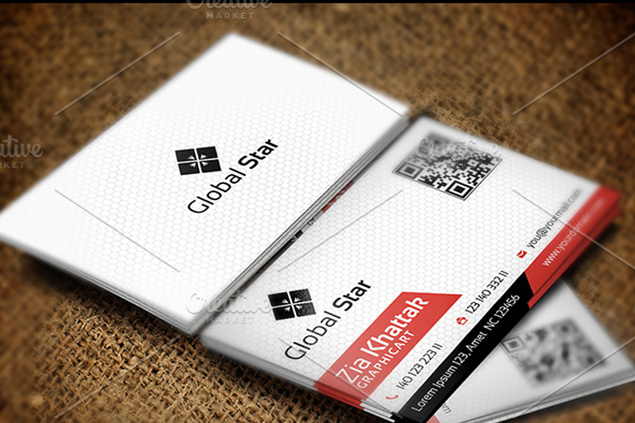 Global Star Vol-14 in Business Card Templates - product preview 8