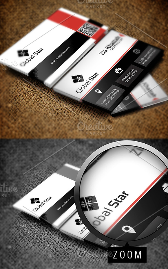 Global Star Vol-17 in Business Card Templates - product preview 1