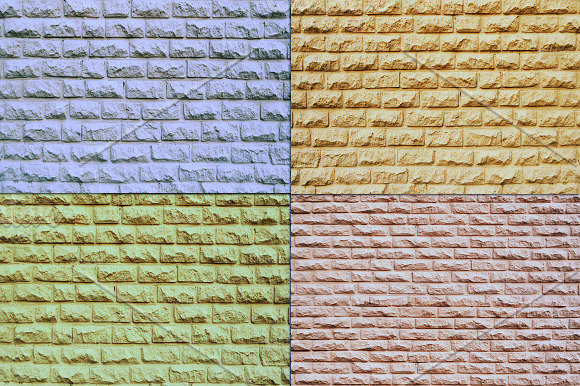 BRICK WALL TEXTURED BACKGROUND in Textures - product preview 1