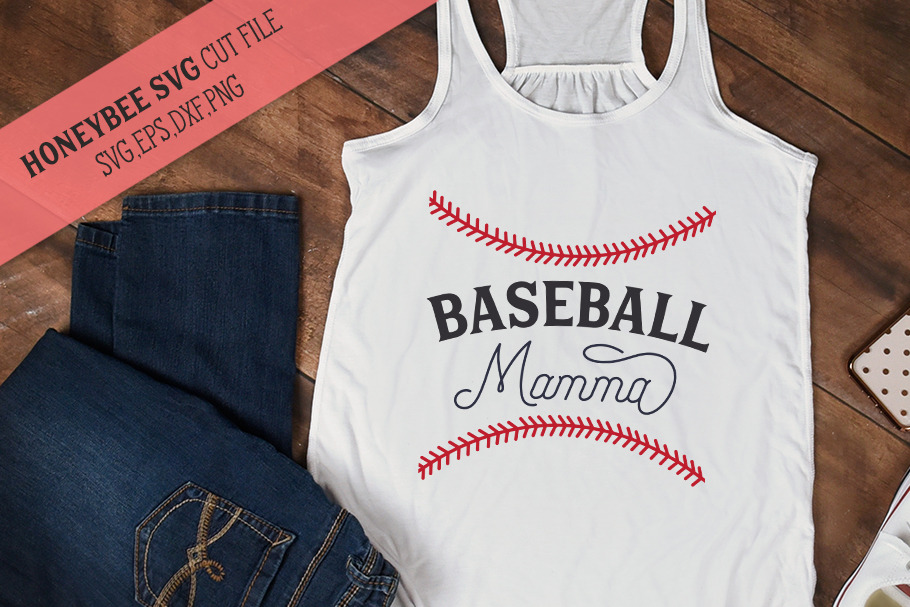 Baseball Mama SVG Cut File