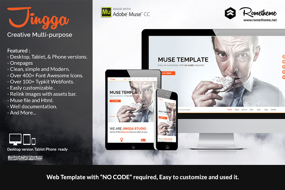 Jingga - Creative Muse Template in Website Templates - product preview 8