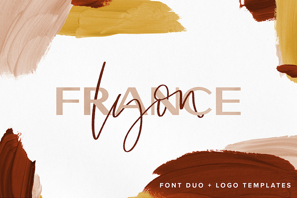 Lyon | Duo with Free Logo Templates