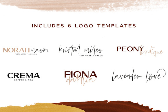 Lyon | Duo with Free Logo Templates in Sans-Serif Fonts - product preview 1