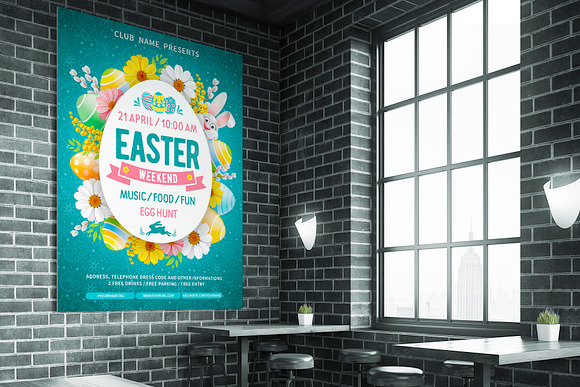 Easter Poster / Flyer Template in Flyer Templates - product preview 4