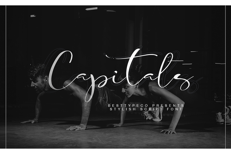 Capitals in Script Fonts - product preview 8