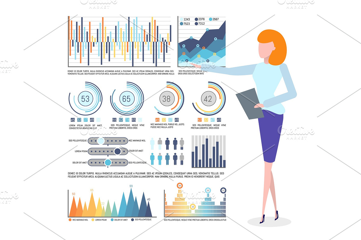 Infographics and Statistics in Illustrations - product preview 8