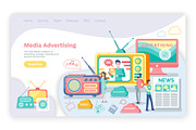 Media Advertising, Television and