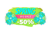 Spring Sale Half Price Reduction 50