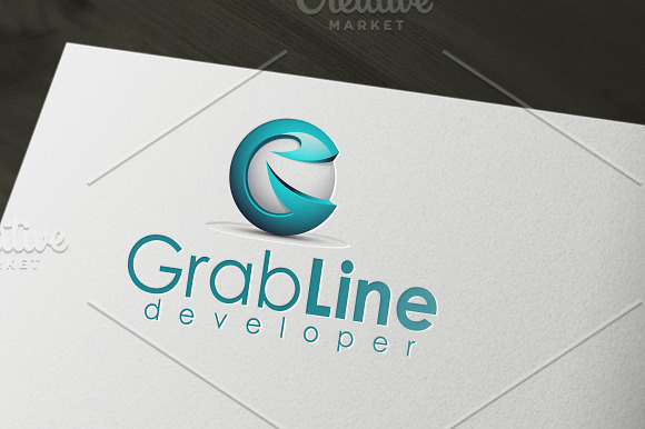 Grab Letter Logo in Logo Templates - product preview 1