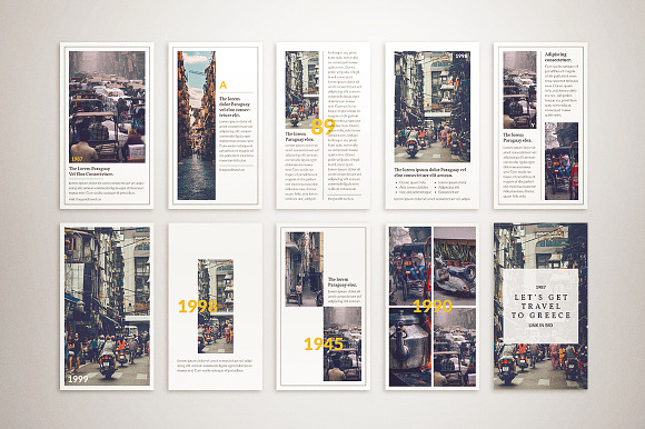 Travel Social Media Pack in Instagram Templates - product preview 3