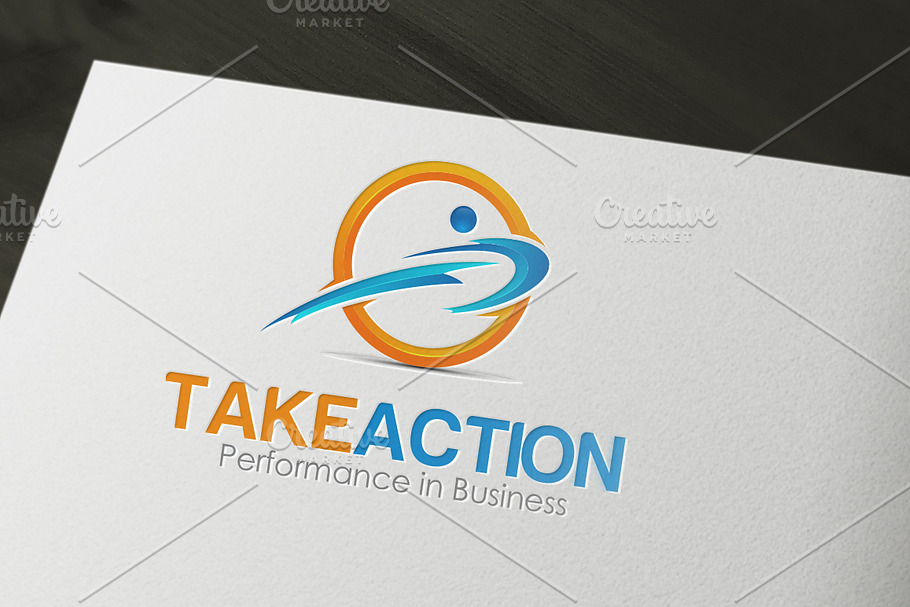 Action Coaching Logo in Logo Templates - product preview 8