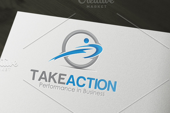 Action Coaching Logo in Logo Templates - product preview 2